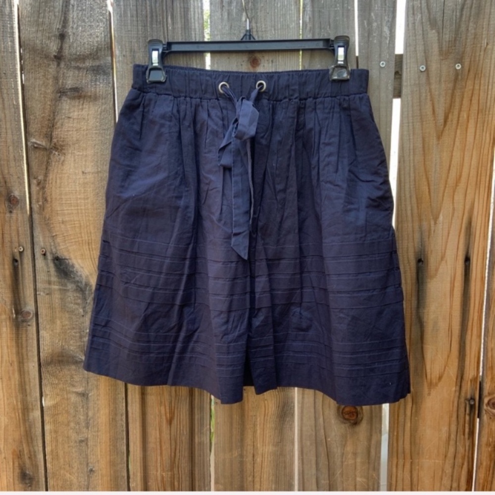 Navy blue odille skirt
